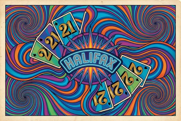 blackjack strategy and card game play: Halifax